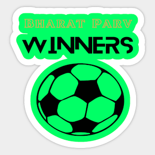 Bharat Parv - Football Winners Sticker